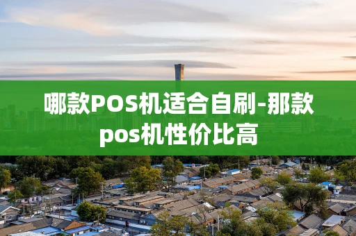 重庆哪款POS机适合自刷-那款pos机性价比高-第1张图片-点点富足