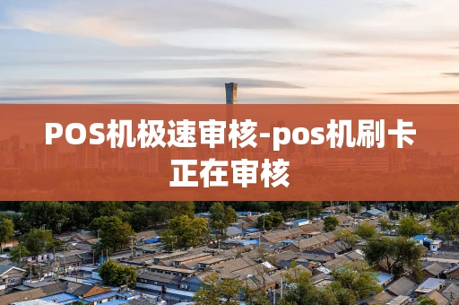 重庆POS机极速审核-pos机刷卡正在审核-第1张图片-点点富足