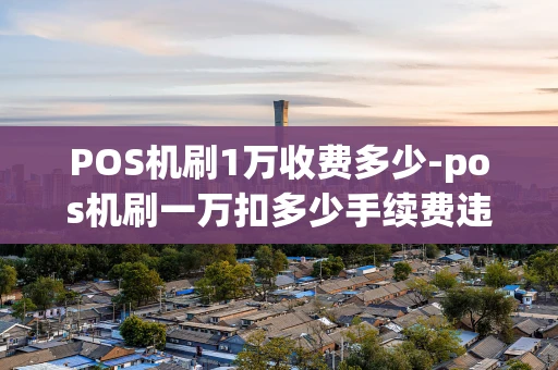 重庆POS机刷1万收费多少-pos机刷一万扣多少手续费违法吗-第1张图片-点点富足 重庆POS机刷1万收费多少-pos机刷一万扣多少手续费违法吗-第1张图片-点点富足
